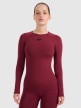  4F Damska bielizna termoaktywna (góra) 4F 4FWAW25USEAF220  czerwona Czerwony
