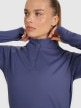 mini: Damska bluza do biegania 4F 4FWAW25TFSWF578 - granatowa (4)