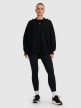 mini: Damska bluza dresowa bez kaptura 4F 4FRAW25TSWSF2358 - czarna (5)