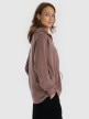 mini: Damska bluza dresowa bez kaptura 4F 4FRAW25TSWSF2463 - brązowa (3)