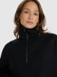 mini: Damska bluza dresowa bez kaptura 4F 4FRAW25TSWSF2463 - czarna (4)
