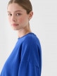 mini: Damska bluza dresowa bez kaptura 4F 4FRSS24TSWSF2027 - niebieska  (5)