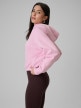 mini: Damska bluza dresowa nierozpinana z kapturem 4F 4FWSS26TSWSF2175 - różowa (3)