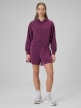 mini: Damska bluza dresowa rozpinana z kapturem 4F 4FWSS26TSWSF2178 - fioletowa (5)