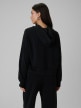 mini: Damska bluza dresowa nierozpinana z kapturem 4f 4FWSS26TSWSF2183 - czarna (6)