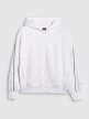 mini: Damska bluza dresowa rozpinana z kapturem 4F 4FRAW25TSWSF2410 - biała (8)