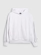 mini: Damska bluza dresowa rozpinana z kapturem 4F 4FRAW25TSWSF2410 - biała (15)