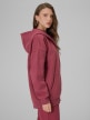 mini: Damska bluza dresowa rozpinana z kapturem 4F 4FRSS26TSWSF2780 - burgundowa (3)