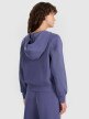 mini: Damska bluza dresowa rozpinana z kapturem 4F 4FWAW25TSWSF1835 - niebieska (10)