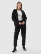 mini: Damska bluza dresowa rozpinana z kapturem 4F 4FWMM00TSWSF1467 - czarna (3)