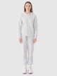 mini: Damska bluza dresowa rozpinana z kapturem 4F 4FWMM00TSWSF2136 - szara (6)