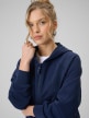 mini: Damska bluza dresowa rozpinana z kapturem 4F 4FWSS26TSWSF2178 - granatowa (4)