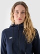mini: Damska bluza dresowa rozpinana z kapturem 4F NOSH4-BLD004B-30S - granatowa (4)