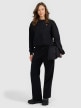 mini: Damska bluza nierozpinana bez kaptura 4F 4FRAW25TSWSF2590 - czarna (2)