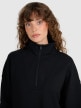 mini: Damska bluza nierozpinana bez kaptura 4F 4FWAW25TSWSF1870 - czarna (4)