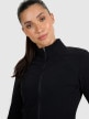 mini: Damska bluza rozpinana bez kaptura 4F 4FWAW25TSWSF1873 - czarny (4)