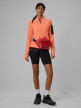 mini: Damska bluza trekkingowa slim 4F 4FWSS26TFSWF642 - pomarańczowa (2)