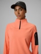 mini: Damska bluza trekkingowa slim 4F 4FWSS26TFSWF642 - pomarańczowa (4)