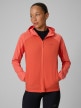 mini: Damska bluza trekkingowa z kapturem 4F 4FRSS26TFSWF0985 - koralowa (1)