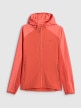 mini: Damska bluza trekkingowa z kapturem 4F 4FRSS26TFSWF0985 - koralowa (7)