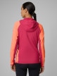 mini: Damska bluza trekkingowa z kapturem 4F 4FWSS26TFSWF641 - czerwona (7)