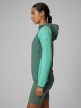 mini: Damska bluza trekkingowa z kapturem 4F 4FWSS26TFSWF641 - zielona (3)