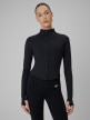  4F Damska bluza treningowa 4F 4FRSS26TFSWF0949  czarna Czarny