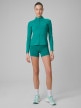 mini: Damska bluza treningowa slim 4F 4FWSS26TFSWF0850 - zielona (5)
