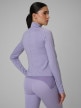 mini: Damska bluza treningowa slim 4F 4FWSS26TFSWF645 - fioletowa (7)