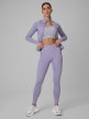 mini: Damska bluza treningowa slim 4F 4FWSS26TFSWF645 - fioletowa (2)