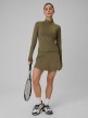 mini: Damska bluza treningowa slim 4F 4FWSS26TFSWF645 - khaki (2)
