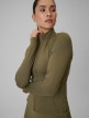 mini: Damska bluza treningowa slim 4F 4FWSS26TFSWF645 - khaki (4)
