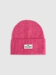  4F Damska czapka beanie 4F 4FRAW25ACAPF0725  różowa Różowy