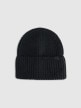  4F Damska czapka beanie zimowa 4F 4FRAW25ACAPF0729  czarna Czarny
