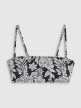 mini: Damska góra od bikini 4F 4FRSS26UBKTF111 - biało-czarna (2)