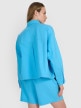 mini: Damska koszula oversize 4F 4FRSS25TSHIF130 - niebieska (14)