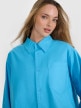 mini: Damska koszula oversize 4F 4FRSS25TSHIF130 - niebieska (13)