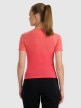 mini: Damska koszulka do biegania w terenie 4F 4FWAW25TFTSF1509 - pomarańczowa (9)
