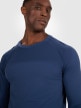 mini: Męski longsleeve treningowy 4F 4FRSS24TPTSF623 - niebieski (1)