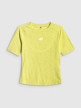 4F Damska koszulka treningowa 4F 4FRSS26TFTSF2332  limonkowa Limonkowy