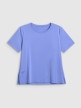 mini: Damska koszulka treningowa 4F 4FRSS26TFTSF2333 - niebieska (8)