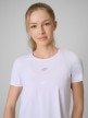 mini: Damska koszulka treningowa 4F 4FRSS26TFTSF2335 - biała (4)