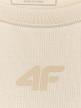 mini: Damska koszulka treningowa 4F 4FWAW25TFTSF1517 - beżowa (2)