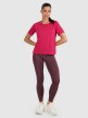 mini: Damska koszulka treningowa 4F 4FWAW25TFTSF1517 - różowa (2)