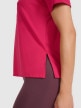mini: Damska koszulka treningowa 4F 4FWAW25TFTSF1517 - różowa (4)