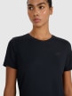 mini: Damska koszulka treningowa 4F 4FWMM00TFTSF1828 - czarna (4)