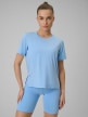  4F Damska koszulka treningowa 4F 4FWSS26TFTSF1847  niebieska Niebieski