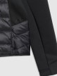 mini: Damska kurtka pikowana z puchem naturalnym 4F 4FRAW25TDJAF0848 - czarna (9)