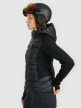mini: Damska kurtka pikowana z puchem naturalnym 4F 4FRAW25TDJAF0848 - czarna (3)