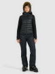 mini: Damska kurtka pikowana z puchem naturalnym 4F 4FRAW25TDJAF0848 - czarna (6)